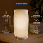 Lámpara Aeon (Flow Curve) – Colección Elemental | Lumae - Imagen 3