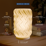 Lámpara Brisa (Tide Lamp) – Colección Elemental | Lumae - Imagen 3