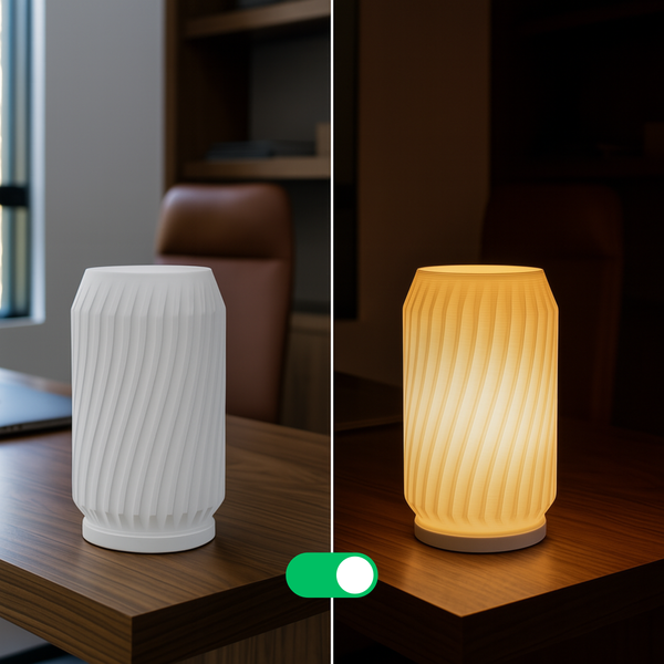 Lámpara Drift (Modern Twist) – Colección Elemental | Lumae