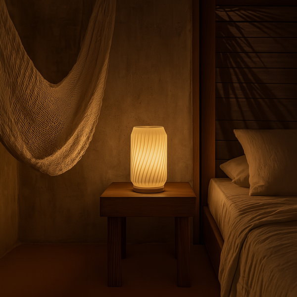 Lámpara Drift (Modern Twist) – Colección Elemental | Lumae