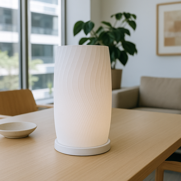 Lámpara Aeon (Flow Curve) – Colección Elemental | Lumae